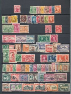 New Zealand Mid/Modern Collection/ (Apx 460 Stamps) Used UK1206