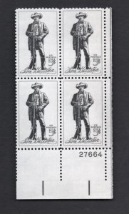 Scott# 1242   OG MNH   plate block of 4