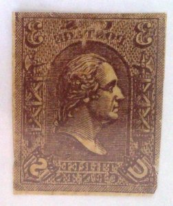 Scott #79-E8a - 3c Violet Red - Loewenberg Decalcomania