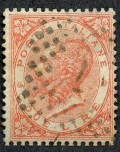 Italy  Sc# 33   Used   1863   Cat Val $125