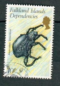 Falkland Islands Dependencies 1L67 used single