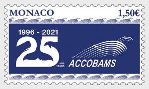 2021 Monaco ACCOBAMS (Scott 3051) MNH
