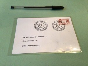 Denmark Copenhagen 1968 special cancel  stamps cover  Ref 51322