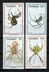 South Africa Transkei 191-194 MNH Spiders Insects ZAYIX 0424S0102M