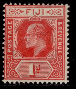 FIJI EDVII SG119, 1d red, M MINT. Cat £23.