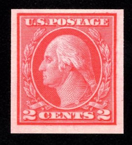 US STAMPS # 459 IMPERF MINT OG NH POST OFFICE FRESH CHOICE VF LOT #90124-1