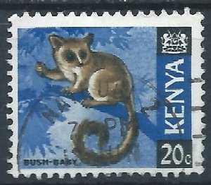 Kenya 1966 - 20c Bushbaby - SG23 used