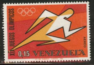 Venezuela  Scott C994 MNH** 1968 airmail Olympic stamp