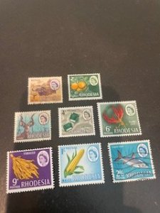 Rhodesia sc 223-229,233 MH+u
