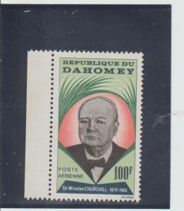 Dahomey  Scott#  C28  MNH  (1965 Winston Churchill)