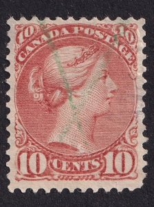 Canada, Scott 45, Used, Ottawa Printing, Great Margins For Period