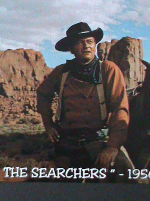 TONGA-FAMOUS MOVIE-THE SEARCHERS-BY JOHN WAYNE-MNH-S/S VERY FINE-LAST ONE