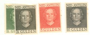 Netherlands Antilles (Curacao) #226-229  Single