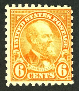 U.S. #587 MINT OG NH