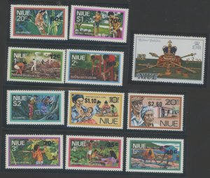 Niue #203-213 Mint (NH) Single (Complete Set)