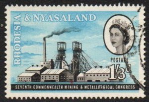 Rhodesia & Nyasaland Sc #179 Used