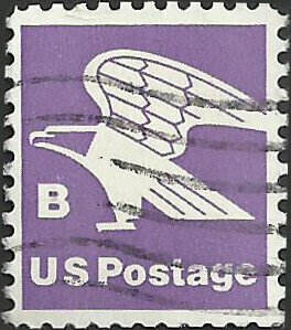 # 1818 USED B STAMP EAGLE