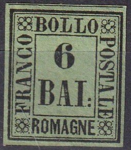 Italy Romagna #7   F-VF  Unused CV $500.00   (Z7968)