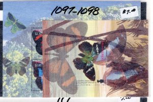 Montserrat #1097-1098 MNH - Stamp Souvenir Sheet