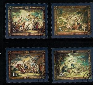 MALTA SG615/8 1979 FLEMISH TAPESTRIES  USED