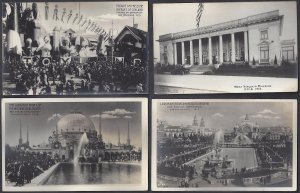 US 1915 PANAMA PACIFIC INTL EXPOSITION COLLECTION OF 23 PHOTO CARDS OF THE BUILD