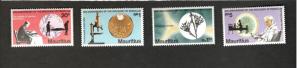 Mauritius SC #440-43 INTERNATIONAL INAUGURAL FLIGHT  MNH stamps