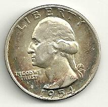 1954 - Washington Head Quarter - About Uncirculated