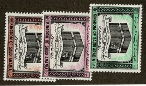 Saudi Arabia #344-6 MH cpl Ka'aba