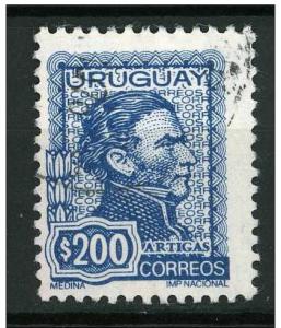 Uruguay 1972 - Scott 847 used - 200p, General Jose Artigas 