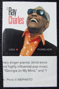 US #4807 MNH Single, Ray Charles