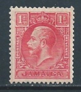 Jamaica #103 MH 1p King George V