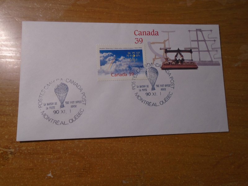 Canada  #  1287  Maison de la Poste  90   Envelope