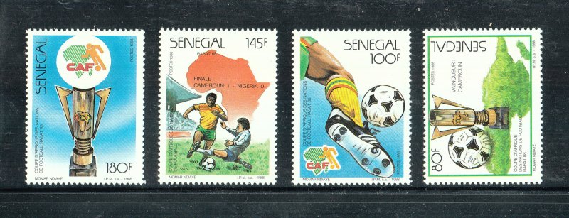 Senegal Scott #775-778 MNH