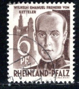 Germany - under French occupation Scott # 6N17, used