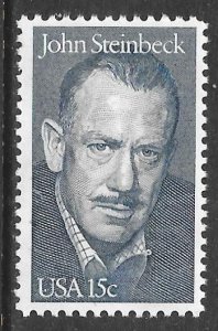 USA 1773: 15c John Steinbeck (1902-1968) Novelist, MNH, VF