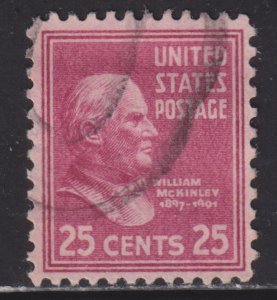 United States 829 President William McKinley 1938