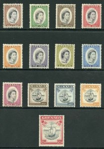 Grenada SG192/104 1953 Set of 13 Top value M/M (rest U/M)