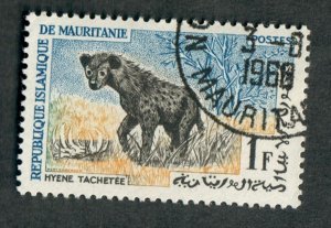 Mauritania #135 used single
