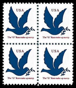 PCBstamps   US #2878 Block 12c(4x(3c))Dove, SVS, darker blue, MNH, (12)