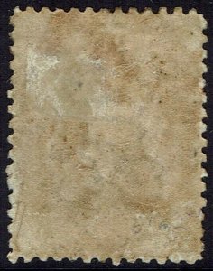 CEYLON 1867 QV 8D LAKE BROWN WMK CROWN CC SG TYPE W6 