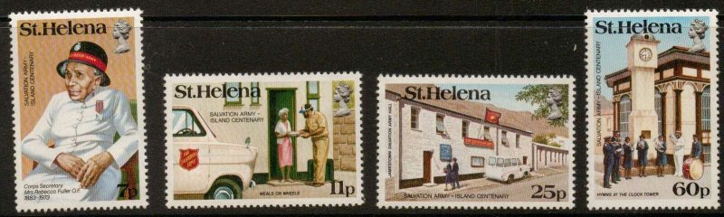 ST.HELENA SG446/9 1984 SALVATION ARMY MNH