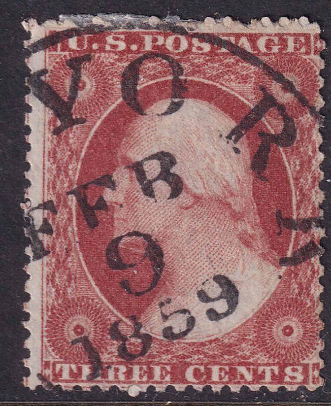 #25 Used, Fine (CV $190 - ID42975) - Joseph Luft