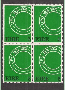 IRELAND SC# 363 B/4   FVF/MNH 1974