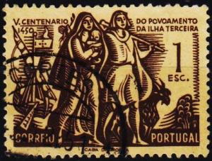 Portugal.1951 1e S.G.1054 Fine Used