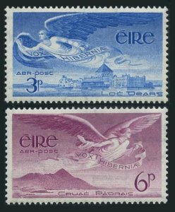 Ireland C2-C3,MNH.Michel 103-104. Air Post 1948.Angel,Lough Derg,Croagh Patrick.