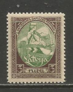Latvia    #72  MVLH  (1920)