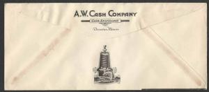 1940 COVER DECATUR IL A W CASH CO STREAMLINED REDUCING VALVES