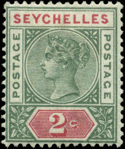 Seychelles Scott #1a Mint  Die I