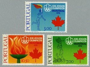 1976 Portugal 1319-1321 1976 Olympic Games in Montreal  4,50 €