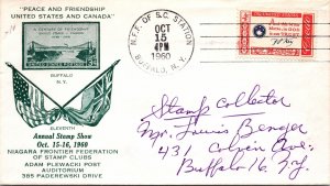 PEACE AND FRIENDSHIP UNITED STATES AND CANADA NIAGARA FRONTIER BUFFALO 1960